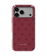 Dark Raspberry Dots