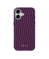 Plum Pinstripe