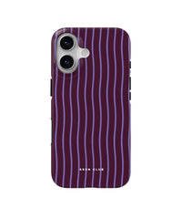 Plum Pinstripe