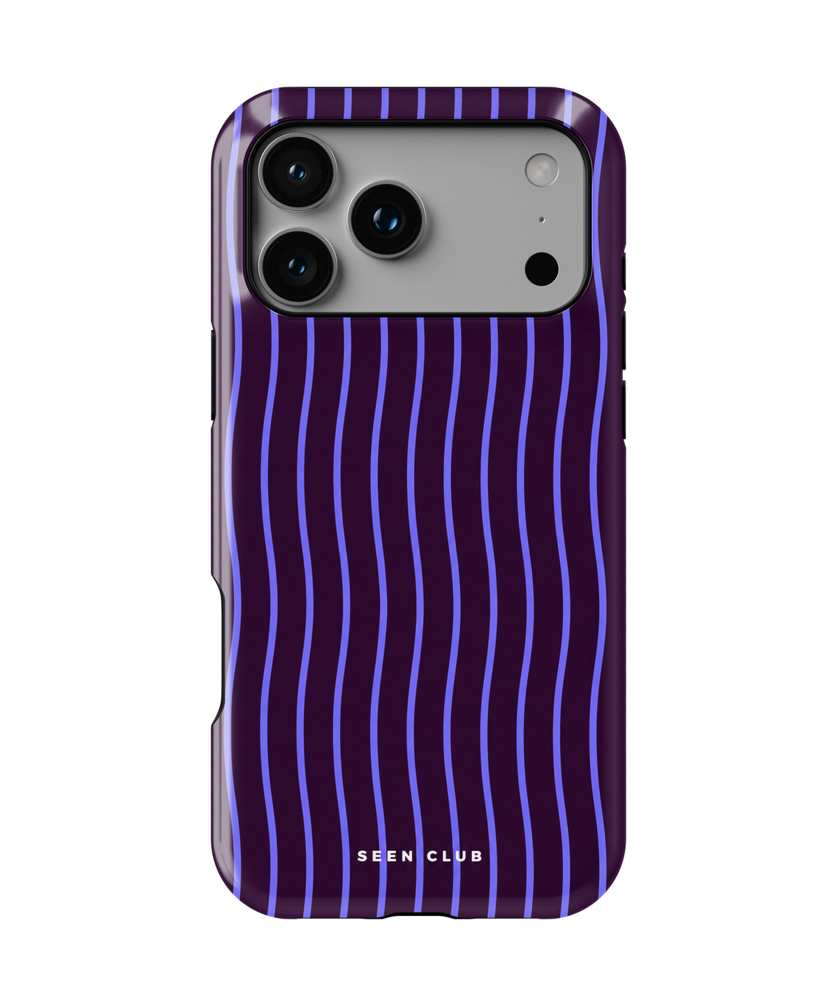 Plum Pinstripe