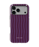Plum Pinstripe